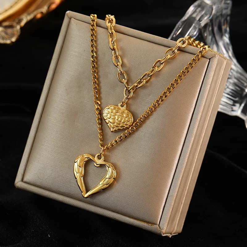Gold Coin Pendant Necklace